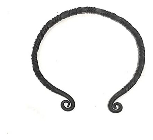 Arma Y Armadura - Viking Celtic Torc With Curled Terminals H