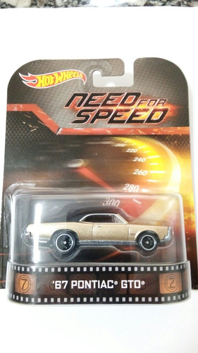 67 Pontiac Gto Need For Speed Hot Wheels Retro 2013 - Gianmm