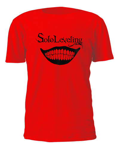 Solo Leveling Sonrisa Estatua Remera Friki Tu Eres #2