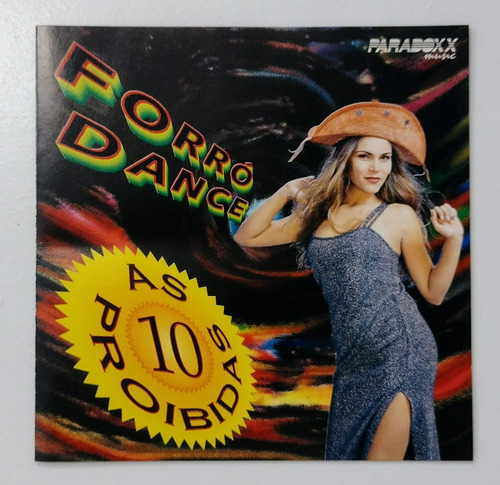 Cd Forró Dance As 10 Proibidas Paradoxx