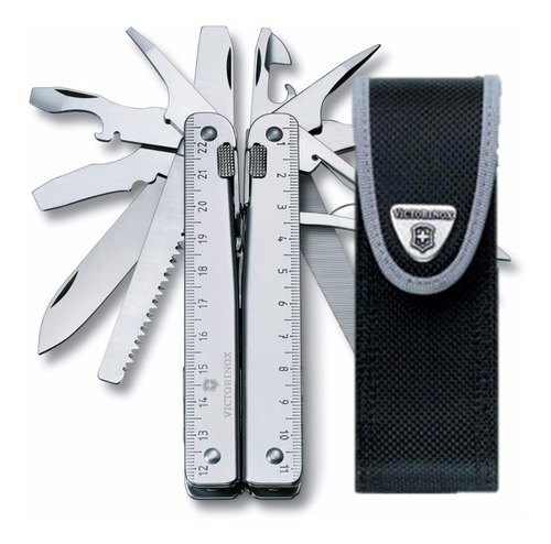 Pinzas Victorinox Swisstool X 3.0327.n+funda+grabado Permane