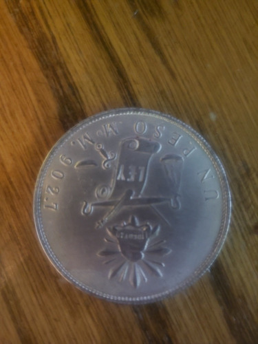 Moneda Mexicana 1872 Plata 