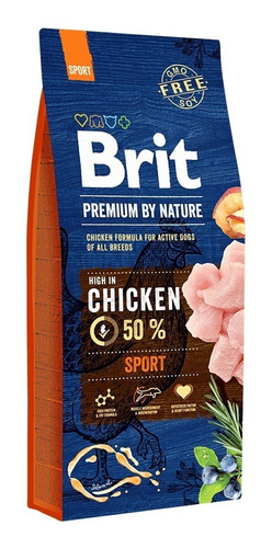 Alimento Europeo Brit Premium Sport 15kg