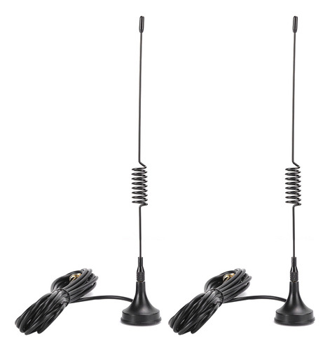 Antena Magnética Móvil Para Coche, 2 Antenas Amplificadoras