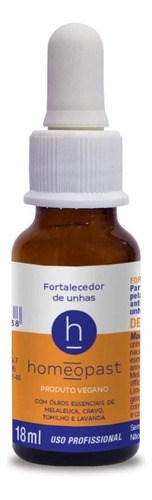 Homeopast Fortalecedor Reparador Unhas Fracas E Quebradiças