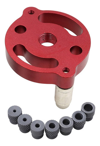 Taladro Perforador 3 En 1 Para Carpintería, Color Rojo 70 Mm
