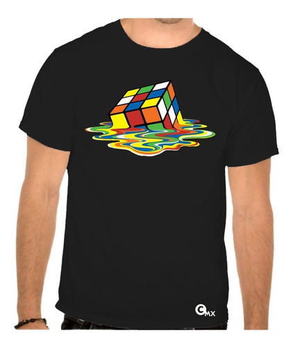 Playeras Comicsmx Cubo Rubik Geek The Big Bang Sheldon