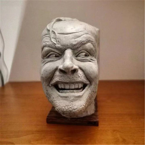 Decoración De Escultura The Shining Bookshelf, Nueva Y Diver