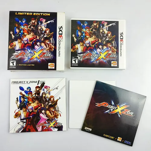 Project X Zone (limited Edition) Nintendo 3ds | MercadoLivre