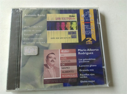 Cd Antonio Badu/mario Alberto Rodríguez -2 En Uno. Ljp