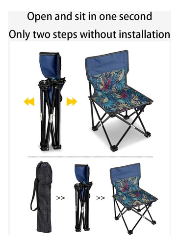 Silla Camping Y Playa Plegable Portatil Exteriores Jardin