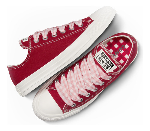 Tenis Converse Spring Refresh: Gingham Ctas Ox A13662c Mujer