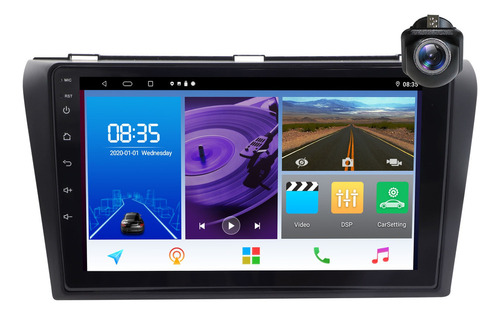 A Android Coche Estéreo 2g+32g Para Mazda3 Wifi Gps Carplay
