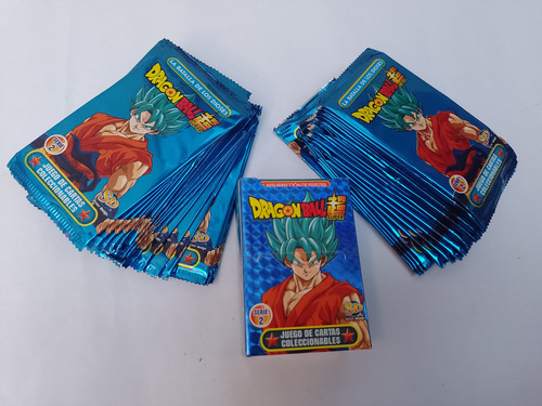 Dragon Ball Z Batalla Dioses 40 Sobres Y Contenedor