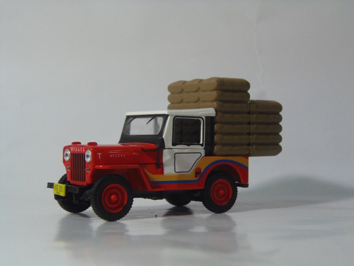 Jeep Willys Cj-3b Cafetero Colombia Escala 1:43 Ixo