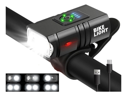 Linterna Faro Led Para Bicicleta 1000lm