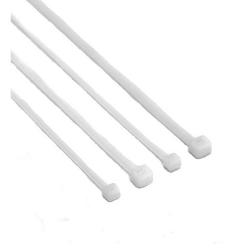 Precintos Plásticos Tacsa 100 U. 150mm X 3,6mm (15cm)blanco
