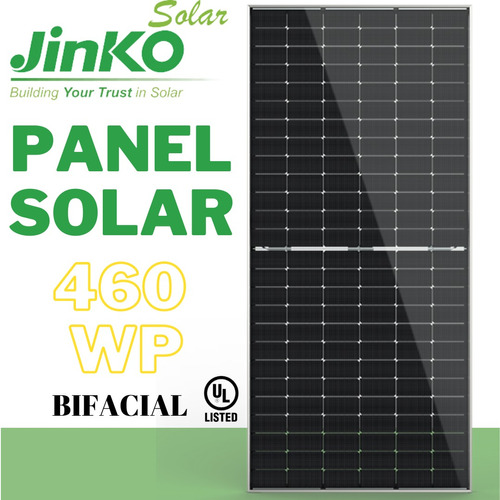 Panel Solar Jinko 460w Bifacial Capaz De Llegar 575w 