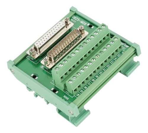 Módulo De Interfaz Db25 Din Rail Conector Macho/hembra Break