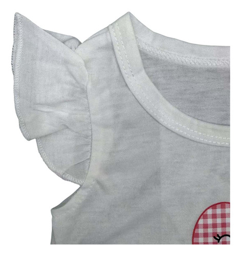 Conjunto De Ropa De Bebé Falda De Manga Corta Estampada 3y