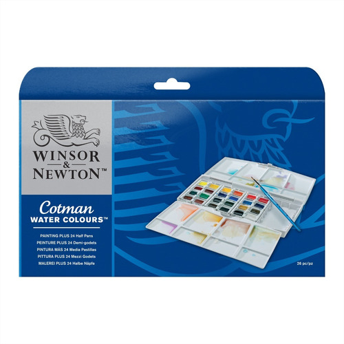 Cotman Watercolours Painting Plus X24 - Winsor & Newton