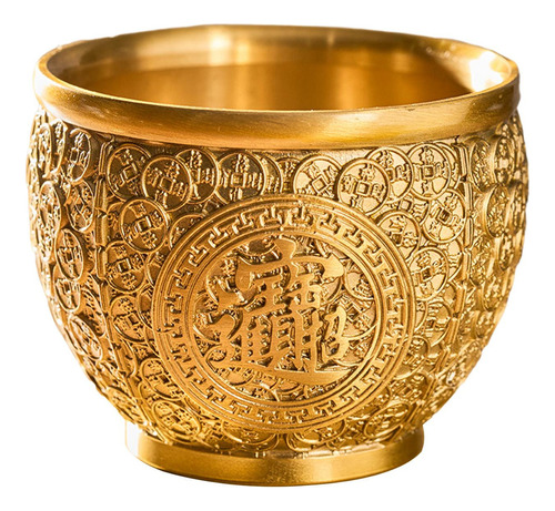 Adorno De Escritorio Feng Shui Treasure Bowl Retro Cornucopi