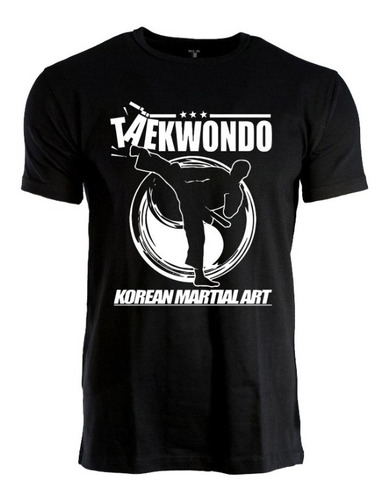 Remera Taekwondo Korean Martial Art - Mma - Gym - Algodon