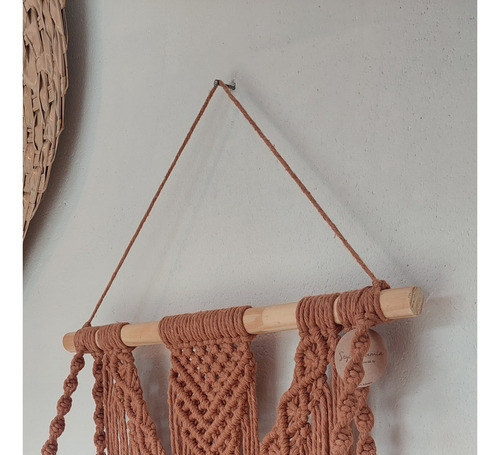 Repisa En Macrame Realizada 