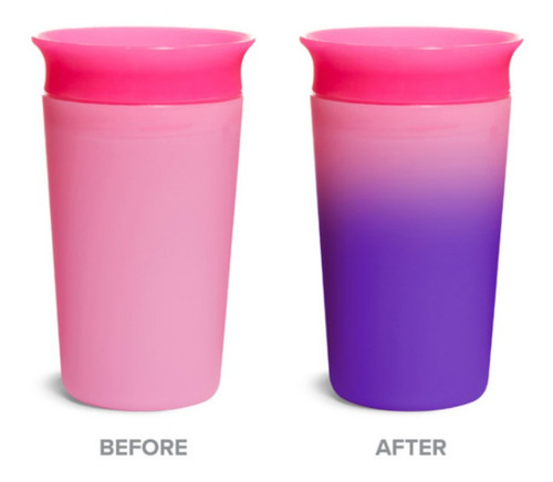 Imagen 5 de 5 de Vaso Miracle 360° Cambia Color Munchkin