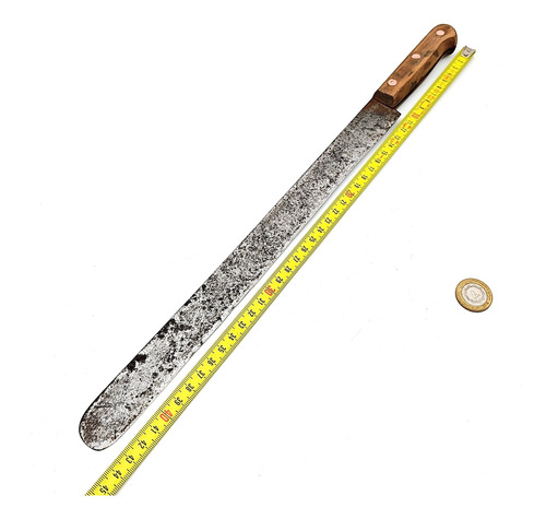Cuchillo Jamonero Antiguo Acero Carbono (mod2) - Cuchilleria Marrón (Usado)
