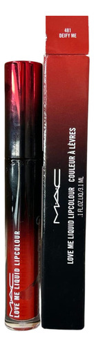 Labial Liquido Mac Love Me Liquid Lipcolour Color Deify Me 481