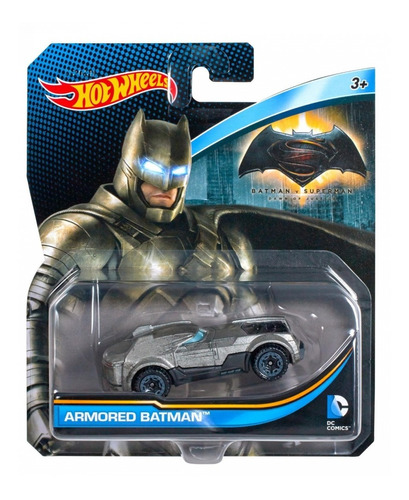 Auto Hot Wheels Batman Armored Dc Comics Batman Vs Superman