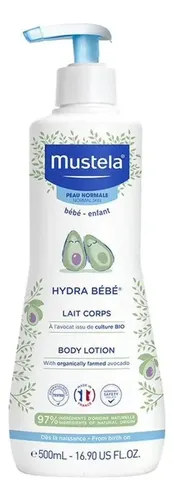 Mustela Hydra Bebê com Abacate Orgânico 500ml — R$ 141,99 em Mercado Livre