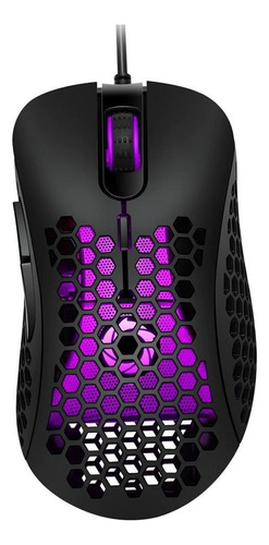 S Mouse De Jogo Usb, Design Oco De Favo De Mel Mouse Com