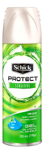 Gel Para Afeitar Schick Protect Sensitive 200ml