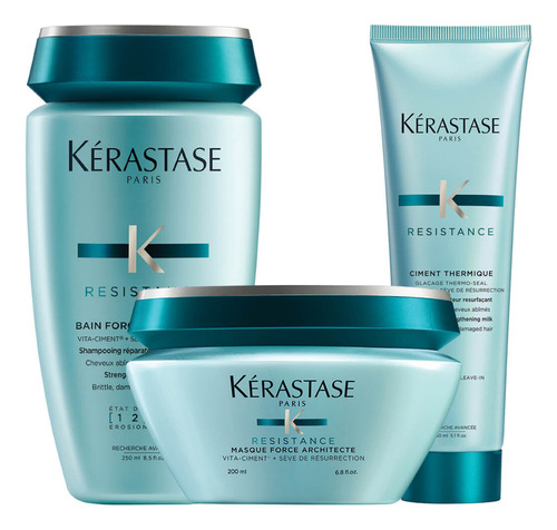 Shampoo Kerastase Resistance + Mascara + Tratamiento Combo