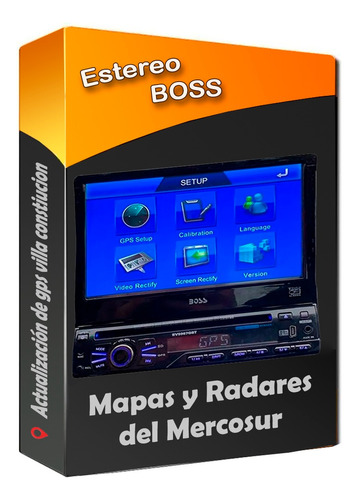 Actualización Gps Estereo Boss Bv9386nv Igo Mercosur Wince