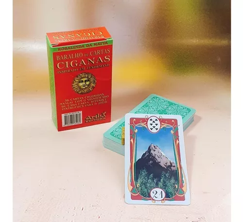 Tarô Cigano Lenormand com 36 Cartas (Rosalinda da Matta) em