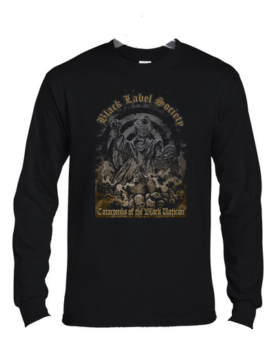 Polera Ml Black Label Society Catacombs Of Metal Abominatron