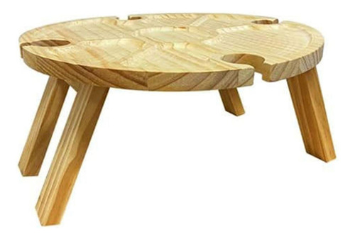 Bandeja Para Aperitivos, Mesa De Picnic Para Vino, Soporte