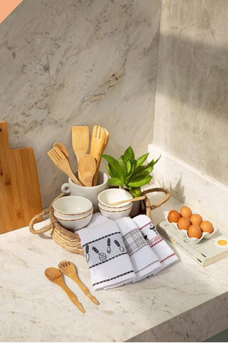 Paño de cocina Felp Kitchen Gourmet Cup Gr320, 60 piezas