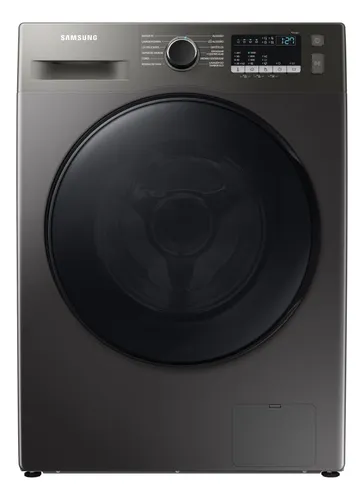 Lavadora Inverter Samsung Porta Black Ww11t Inox 11kg