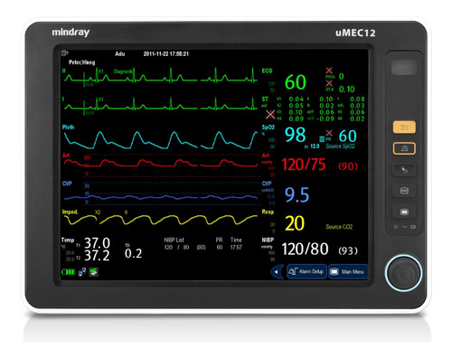 Mindray Monitor De Signos Vitales Umec 12 Multiparámetro