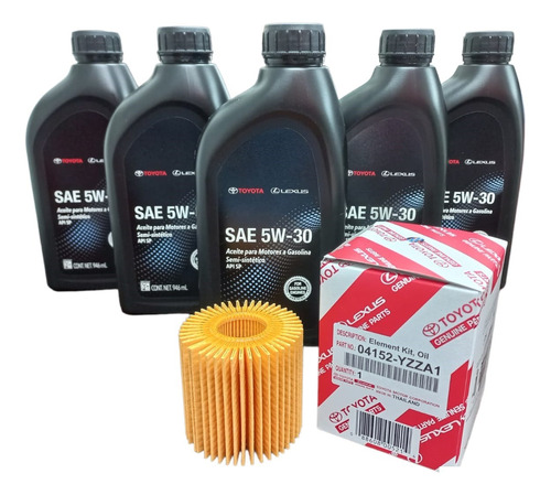 Kit Cambio De Aceite Y Filtro De Aceite Original Camry 10-16