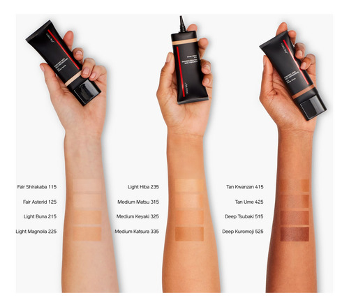 Crema Hidratante Con Color Shiseido Synchro Skin Deep Tsubak