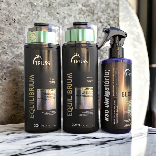 Equilibrium Shampoo Condicionador 300ml + Blond 260ml Truss