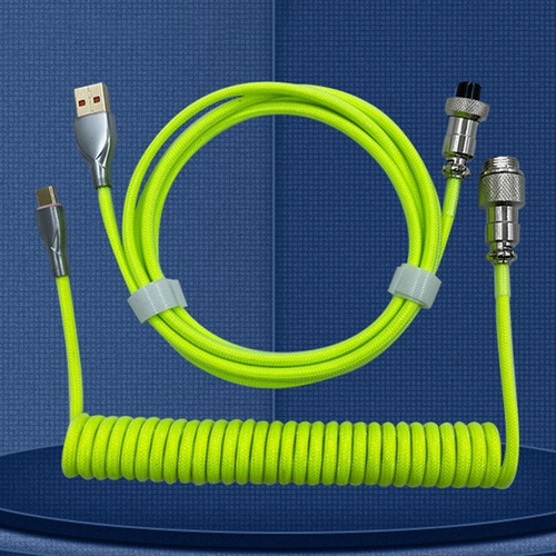 Cable De Bobina Usb De 1,8 Verde (el Nuevo) Verde (el Nuevo)