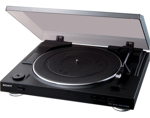 Tornamesa Sony Pslx300usb Usb Estereo Vinil - Negro
