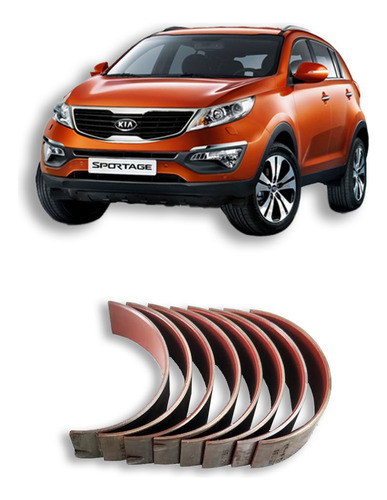 Bronzina De Biela Std Kia Sportage 2.0 16v Flex F4na 