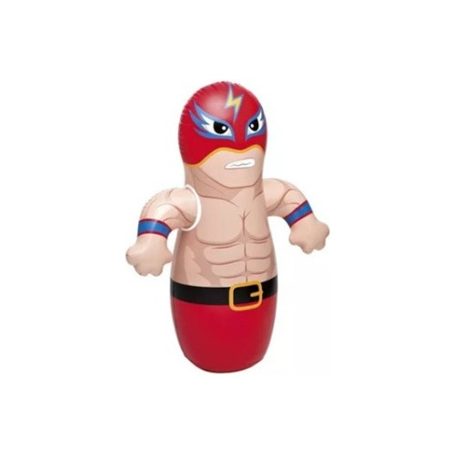 Muñeco Inflable Luchador Punching Bag Para Niño 